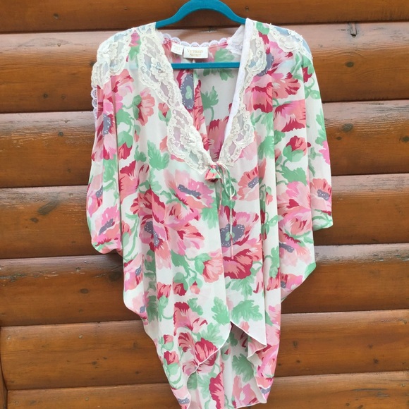 ⚜️ VICTORIA'S SECRET DEADSTOCK Sexy FLORAL LINGERIE NWOT 2 piece Set NWOT - Picture 1 of 16